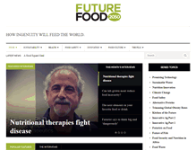 Tablet Screenshot of futurefood2050.com